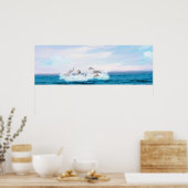 Leaping Dolphins ポスター (キッチン)