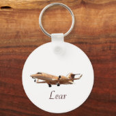 Lear Jet at LAX CLEAN, Lear キーホルダー (正面)