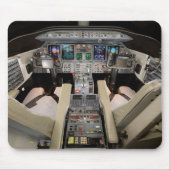 Lear Jet Cockpit マウスパッド (正面)