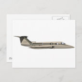 Learjet 23 ポストカード (正面/裏面)