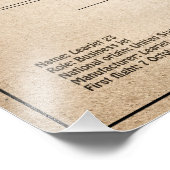 Learjet 23 – 飛行機の設計図スケッチ計画SD フォトプリント (角)