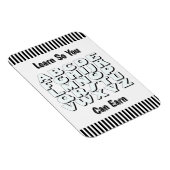 Learn So You Can Earn Refrigerator  マグネット (右側)