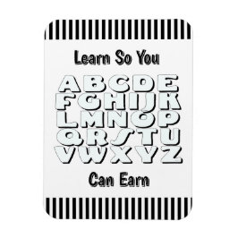 Learn So You Can Earn Refrigerator  マグネット