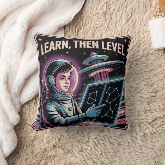 Learn, Then Level クッション (ブランケット)