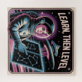 Learn, Then Level ジグソーパズル (横)