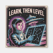Learn, Then Level マグネット (正面)