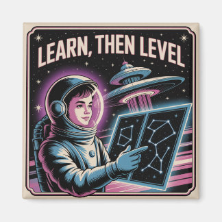 Learn, Then Level マグネット