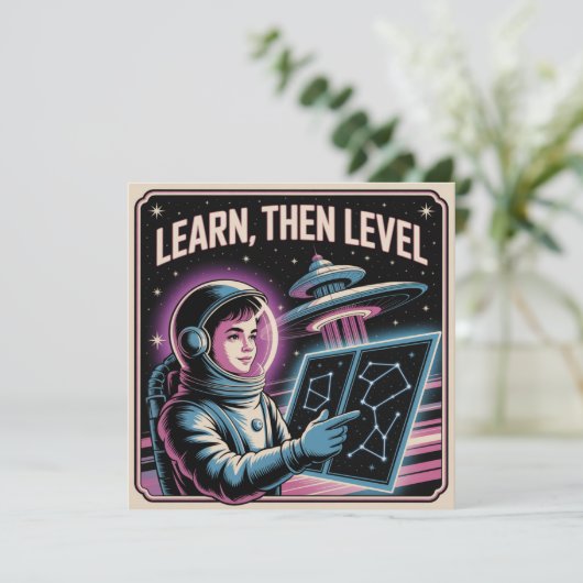 Learn, Then Level 招待状 (スタンド正面)