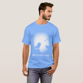 Learn to Fight Alone – Lion Under Moonlight Tシャツ (正面フル)
