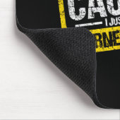 Learner's Permit New Driver Shirt Caution Just Got マウスパッド (コーナー)