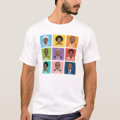 Learning From Black History Inspirational Graphic Tシャツ (正面)