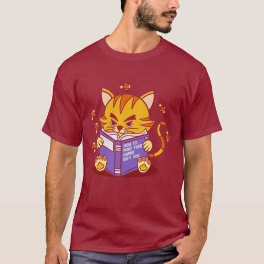 Learning Kitten V02 Tシャツ (正面)