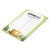 Learning Nature Camping A–Z Educational Game ノートパッド (アングル)