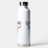 'Learning Takes Time' Teacher Appreciation Gift ウォーターボトル (左面)