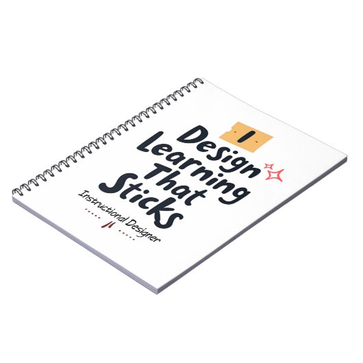 Learning That Sticks – Instructional Designer ノートブック (左側)