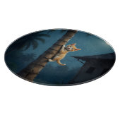 Learning to Climb – Cute Cat Moment カッティングボード (角)