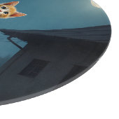 Learning to Climb – Cute Cat Moment カッティングボード (角)