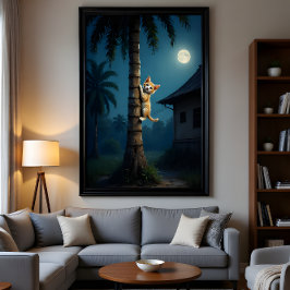 Learning to Climb – Cute Cat Moment ポスター