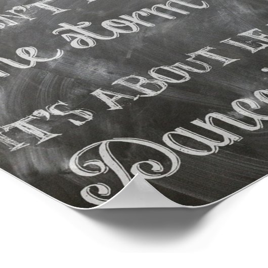 Learning to Dance in the Rain ポスター (角)