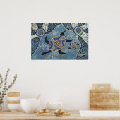 Learning to Swim Poster by Mundara ポスター (キッチン)