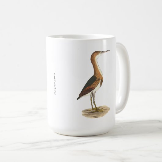 Least Bittern (Ixobrychus exilis) New York Birds コーヒーマグカップ (正面右)