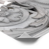 Leather 3rd wedding anniversary heart party ポスター (角)