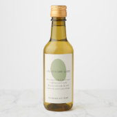 Leather Care Guide Sage Artisan 2x3 Custom Label ワインラベル (正面)