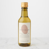 Leather Care Guide Terracotta Artisan Custom Label ワインラベル (正面)