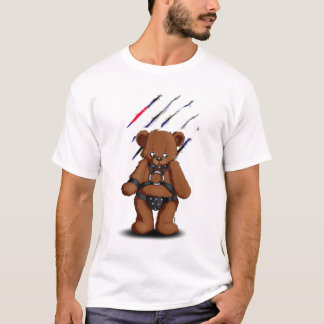 Leather Gay bear Tシャツ