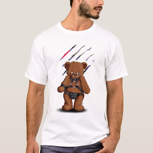 Leather Gay bear Tシャツ (正面)