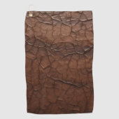 Leather-look ゴルフタオル (正面)