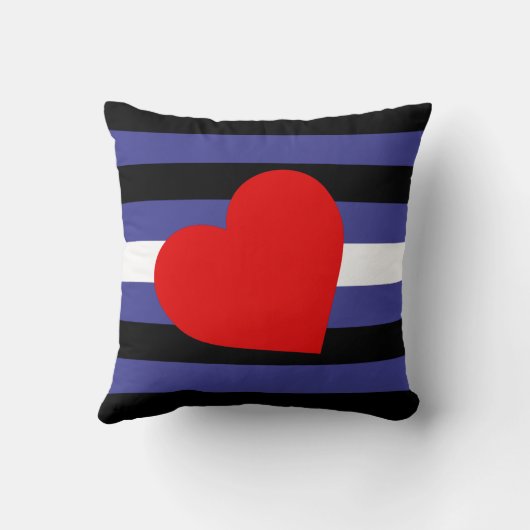 Leather+Pride+Flag+and+Heart クッション (裏面)