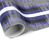 LEATHER PRIDE STRIPES DISTRESSED DESIGN -.png ラッピングペーパー (ロールコーナー)