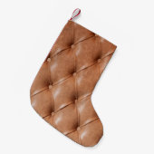 leather sofa background スモールクリスマスストッキング (正面 (吊り時))