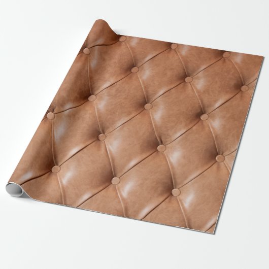 leather sofa background ラッピングペーパー (アンロールド)