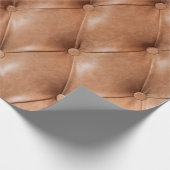 leather sofa background ラッピングペーパー (角)
