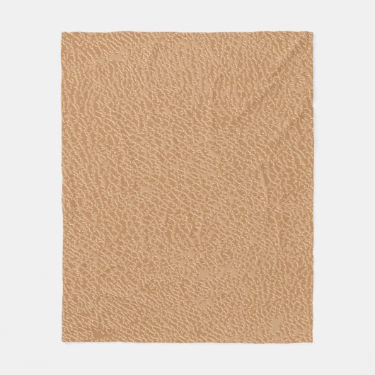 Leather texture background. Brown leather texture. フリースブランケット (正面)