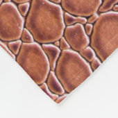 leather texture backgroundtexture,art,background,b フリースブランケット (角)