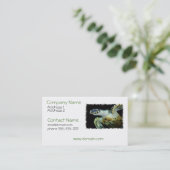 Leatherbackのウミガメの名刺 名刺 (スタンド正面)