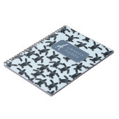 LeatherbackのウミガメのHatchlingsのノート ノートブック (左側)