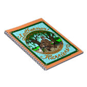 Leathermanのハリアーの螺線形ノート ノートブック (右側)