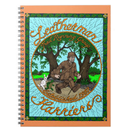 Leathermanのハリアーの螺線形ノート ノートブック