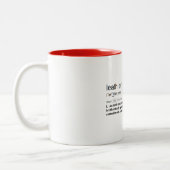 Leatherneckのマグの定義 ツートーンマグカップ (左)