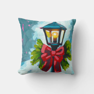 Leave a Light On Throw Pillow クッション