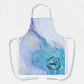 'Leave a Little Sparkle Wherever You Go' Quote エプロン (正面)