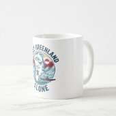 Leave Greenland Alone コーヒーマグカップ (正面右)
