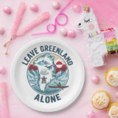 Leave Greenland Alone ペーパープレート (パーティー)