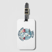 Leave Greenland Alone ラゲッジタグ (正面縦)