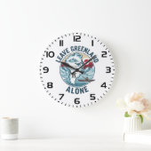 Leave Greenland Alone ラージ壁時計 (ホーム)