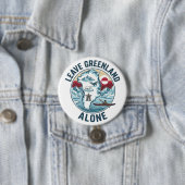 Leave Greenland Alone 缶バッジ (インサイチュ)
